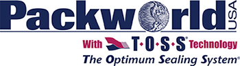 PackworldUSA logo with TOSS tagline