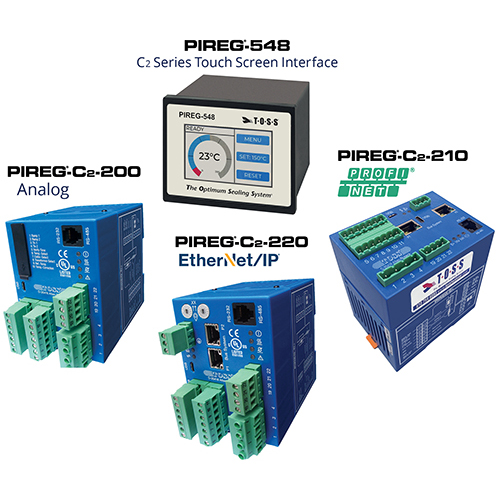PIREG touch screen interface and controllers image