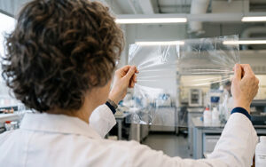 Image of heat-sealed mono-layer films